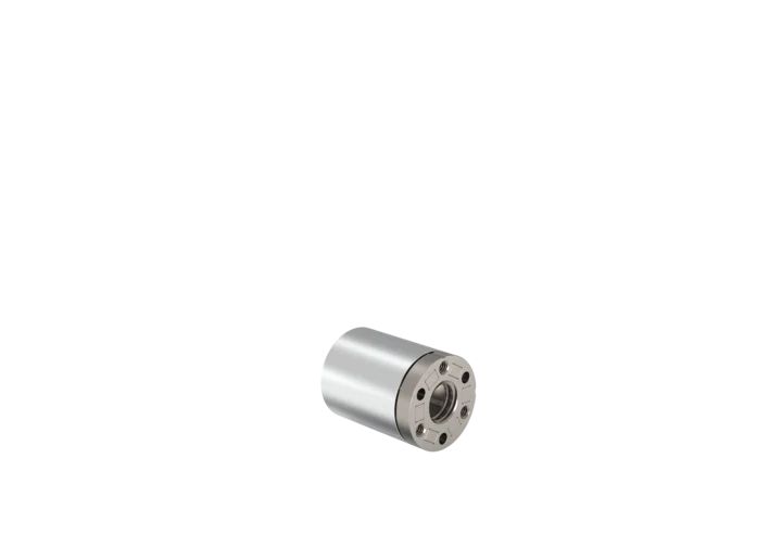HEX8 miniature force torque sensor with product specifications including dimensions and nominal range
