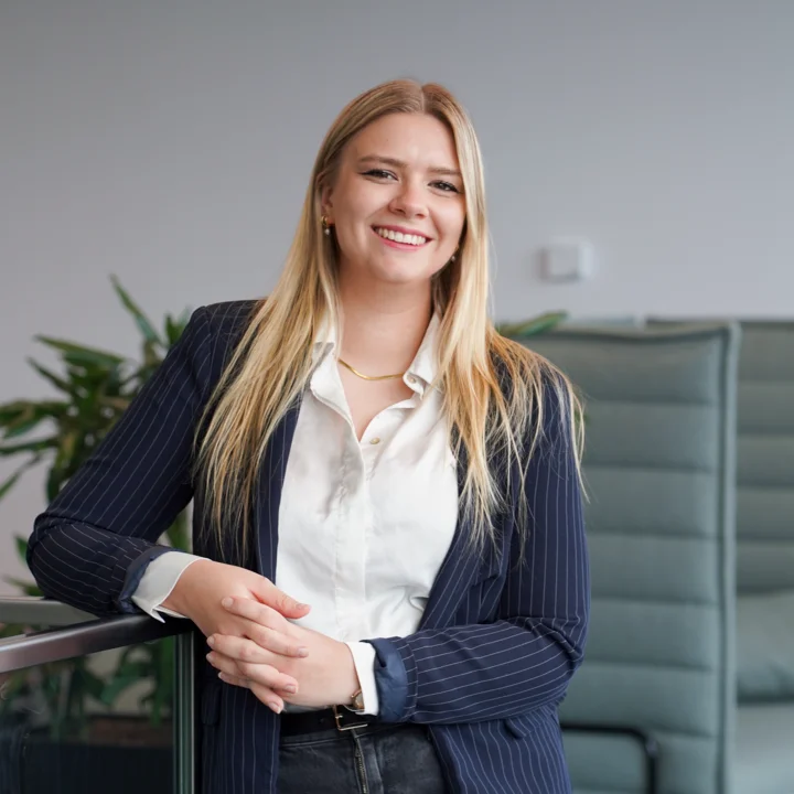Sabrina Hock Portrait of Resense Business Development Sabrina Hock for customer support